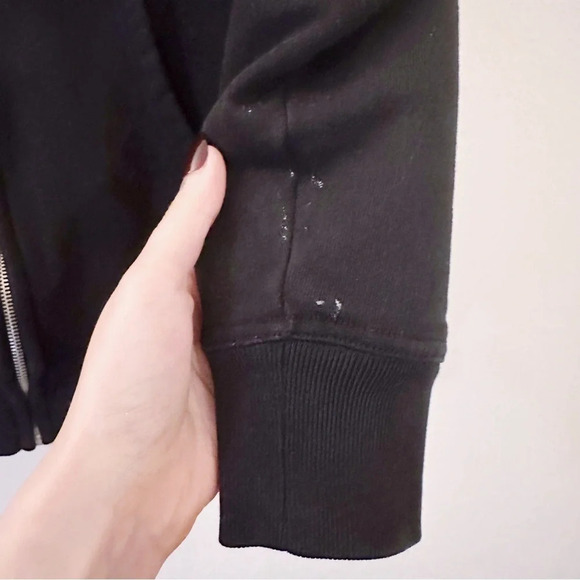 Marni Dance Bunny Black Embroidered Patch Cotton Hoodie Long Sleeve Oversized - Picture 6 of 14